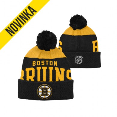 NHL, Zimná, čiapka, STETCHARK, KNIT, BOSTON, BRUINS, JR